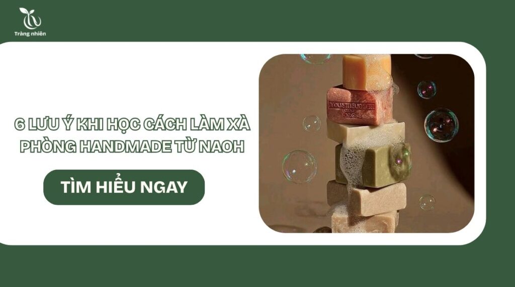 Cách làm xà phòng handmade từ naoh