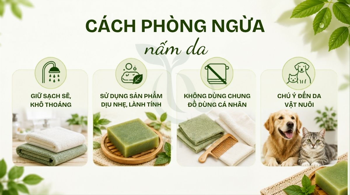 Cách phòng ngừa nấm