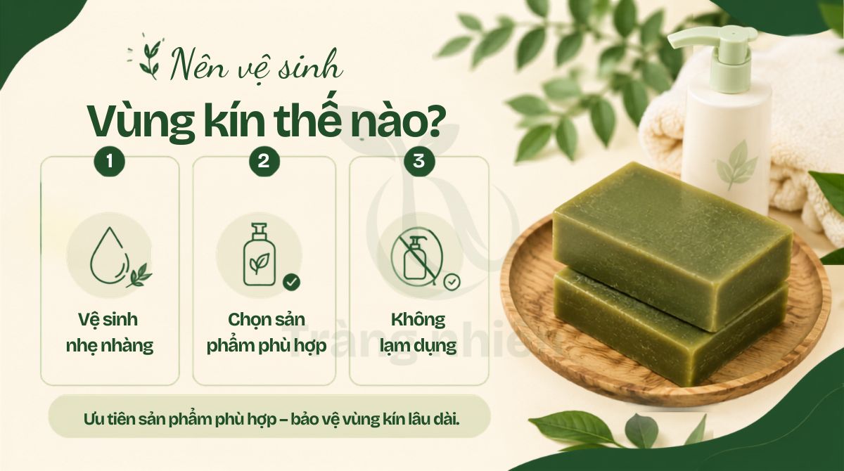 Bật mí cách vệ sinh vùng kín