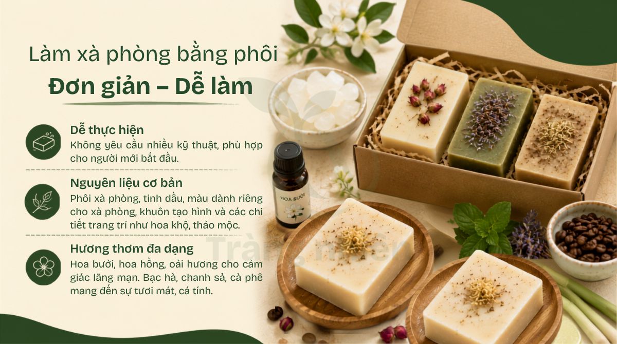 Nguyên liệu làm xà phòng