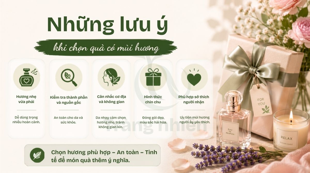 Những lưu ý khi chọn quà